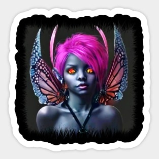 Goth Fairy Sticker